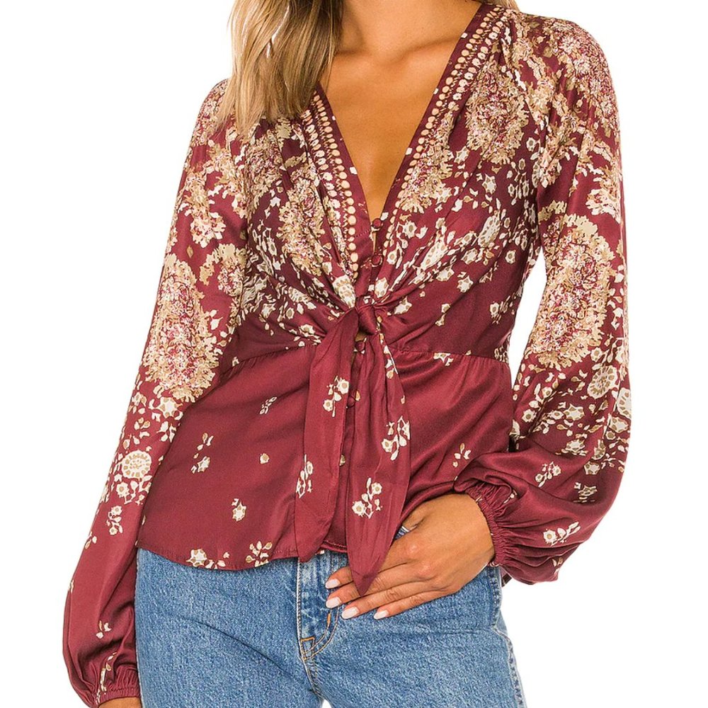 Free People Run Free Tunic - Size Medium